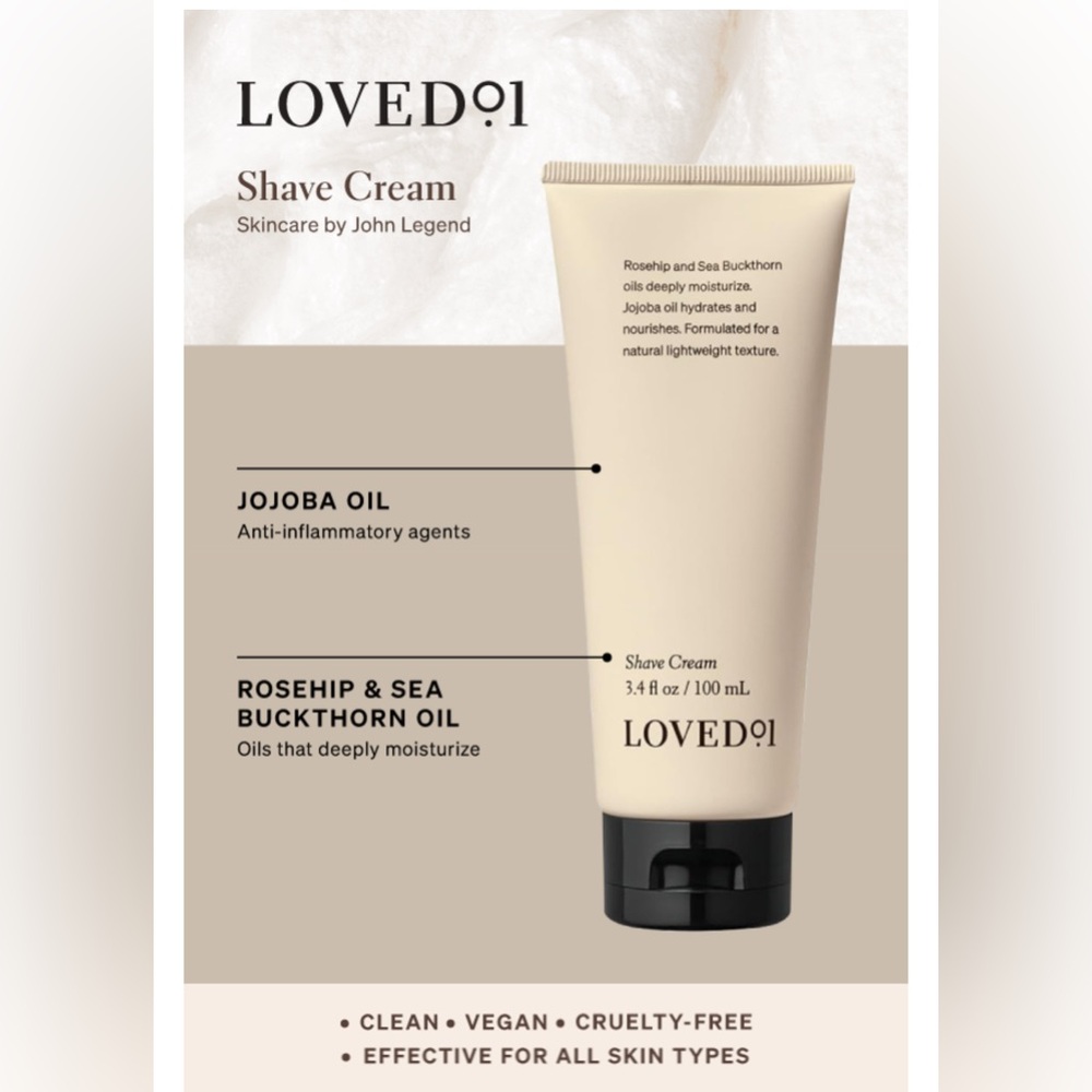 Loved01 Shave Cream by John Legend